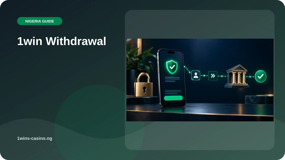 1win Withdrawal illustration
