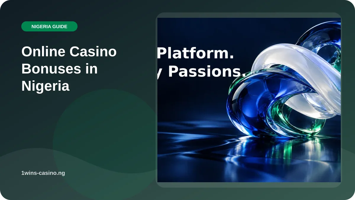 Online Casino Bonuses in Nigeria illustration
