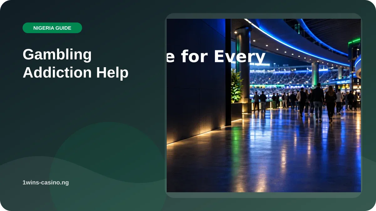 Gambling Addiction Help illustration
